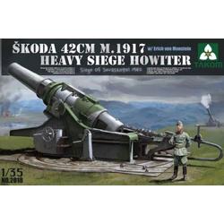 Takom | 2018 | Skoda 42cm M.1917 w/ Erich von Manstein | 1:35